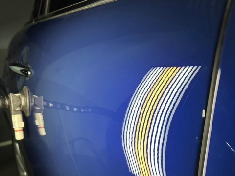 車門凹痕修復后